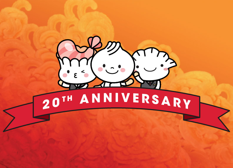 Din Tai Fung Marks Its Two-Decade Anniversary with Scintillating Prizes and Limited-Edition Collectibles